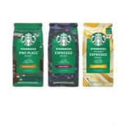 Kawa - Starbucks Kawa ziarnista Pike Place Roast + Espresso Roast + Blonde Roast Espresso Zestaw 3 x 200 g - miniaturka - grafika 1