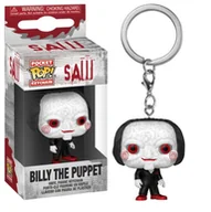 Figurki dla dzieci - funko pop! saw figurka breloczek billy the puppet - miniaturka - grafika 1