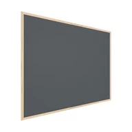 Tablice i flipcharty - Allboards Tablica korkowa szary kolor korka (rama drewniana) 90x60 cm TKGREY96D - miniaturka - grafika 1