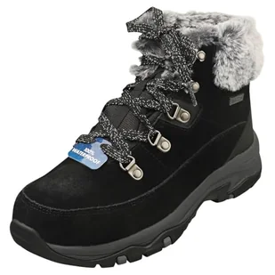 Skechers Damskie buty trekkingowe, czarny, 37 EU - Buty trekkingowe damskie - miniaturka - grafika 1