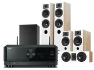 Kino domowe - Yamaha RXV-6A (czarny) + Diva 5 (dąb) +Diva 3 (dąb) + Diva 7 (dąb) + Basso 880 (czarny) - miniaturka - grafika 1