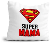 Gadżety dla niej i dla niego - Poduszka na Dzień Mamy SUPER MAMA - miniaturka - grafika 1