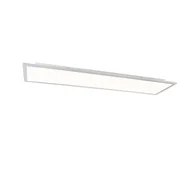 Oprawy, klosze i abażury - QAZQA Nowoczesny panel LED stalowy 120 cm z LED - Liv - miniaturka - grafika 1