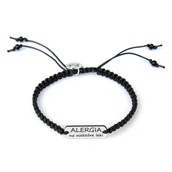 Bransoletki - Bransoletka informacyjna-medyczna Alergia na niektóre leki BA3374 - miniaturka - grafika 1