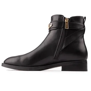 Michael Kors Darcy Flat Bootie, Botki Damskie, Black, 42.5 EU, Czarny, 42.5 EU - Botki damskie - miniaturka - grafika 1