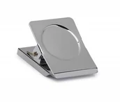 Spinacze i klipsy do papieru - Klip na dokumenty z magnesem, srebrny, 2 sztuki - miniaturka - grafika 1