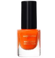 Lakiery do paznokci - Max Factor Max Colour Effects, mini lakier do paznokci 25 Bright Orange, 5 ml - miniaturka - grafika 1