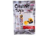 Prace ręczne dla dzieci - Koraliki Do Prasowania Wersja 3D, Buldożer, Spych, Saszetka, Prasowanka - miniaturka - grafika 1