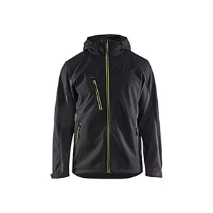 Blaklader 475325169933M Kurtka Męska Softshellowa, CzarnaŻółta, Rozmiar M - Kurtki męskie - miniaturka - grafika 1