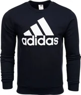 Bluzy męskie - Adidas Bluza męska adidas Essentials Big Logo granatowa HL2298 S - miniaturka - grafika 1