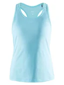 Koszulki sportowe damskie - Craft Top sportowy "ADV Essence" w kolorze błękitnym - miniaturka - grafika 1