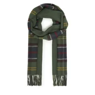 Apaszki i szaliki damskie - Szalik Barbour Galston Tartan USC0362TN11 Zielony - miniaturka - grafika 1