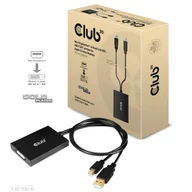Adaptery i przejściówki - CLUB3D CAC-1130-A adapter kablowy 0,6 m DVI-D Czarny - miniaturka - grafika 1
