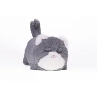 Zabawki interaktywne dla dzieci - Interaktywny Kot Huggy Luv szary DKO0221 - miniaturka - grafika 1