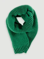 Apaszki i szaliki damskie - Komfortowy zielony szalik - miniaturka - grafika 1