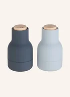 Młynki do soli i pieprzu - Audo Copenhagen Młynek Do Pieprzu I Soli Bottle Grinder Small blau - miniaturka - grafika 1