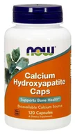 Witaminy i minerały - Now Foods NOW Calcium Hydroxyapatite Caps 120caps - miniaturka - grafika 1