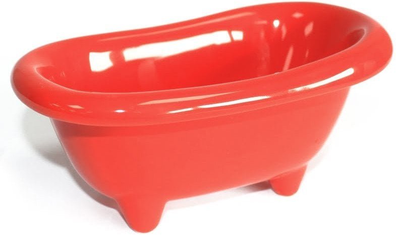 Ceramiczna wanienka mini - Czerwona