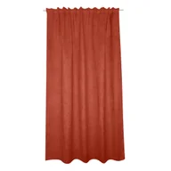 Zasłony - Zasłona Manchester pomarańczowa 200 x 280 cm na taśmie Inspire - miniaturka - grafika 1