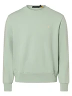 Bluzy męskie - Polo Ralph Lauren Męska bluza nierozpinana Mężczyźni Bawełna niebieski jednolity, S - miniaturka - grafika 1