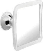 Lusterka do makijażu - Lustro prysznicowe, lustro powiększające z przyssawką, małe, nietłukące się lustro łazienkowe, 16 cm x 16 cm, lustro 5x - miniaturka - grafika 1