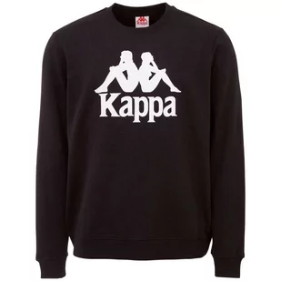 Kappa, Bluza męska Sertum Regular Fit, 703797-19-4006, Rozmiar L, Czarna - Bluzy męskie - miniaturka - grafika 1