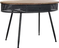 Konsole i sekretarzyki - DKD Home Decor Konsola DKD Home Decor Jodła Czarny Metal Brązowy 120 x 65 x 77 cm - miniaturka - grafika 1