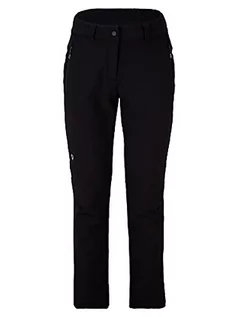 Spodnie damskie - Ziener Damskie spodnie narciarskie/spodnie softshell | oddychające, wiatroszczelne talpa czarny czarny 40 214183 - grafika 1