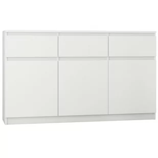 Komoda 98Cm Szafka 3 Szuflady Biała Producent S-3 - Komody - miniaturka - grafika 1