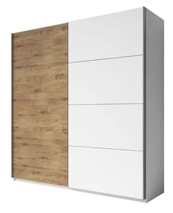 Szafa Galaxy 19 2D 270X210 Biały / Dąb Beaufort - Inne meble do salonu - miniaturka - grafika 1