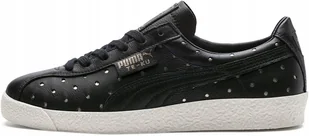Buty damskie Puma Te-Ku Athletic Lux r.38 Czarne Skórzane Trampki Sneakersy - Sneakersy damskie - miniaturka - grafika 1