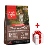 Sucha karma dla kotów - ORIJEN Regional Red Cat 1,8kg + niespodzianka dla kota - miniaturka - grafika 1