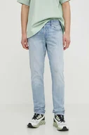 Spodnie męskie - G-Star Raw jeansy męskie kolor niebieski - miniaturka - grafika 1