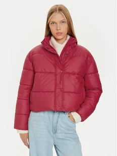 Pepe Jeans Kurtka puchowa Carley PL402453 Czerwony Regular Fit - Kurtki damskie - miniaturka - grafika 1