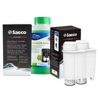 Akcesoria i części do ekspresów do kawy - Zestaw Do Saeco Philips, Intenza+ 2 szt, Środek do Obiegu Mleka CA6705/60 , Odkamieniacz Verde 250ml - miniaturka - grafika 1