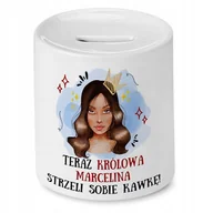 Skarbonki - SKARBONKA DLA CÓRKI ŁAP MARZENIA W ŻAGLE CÓRECZKO z Nadrukiem ze Zdjęciem + Opakowanie na prezent (wzór 02) - miniaturka - grafika 1