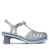 Buty dla dziewczynek - Sandały Melissa Mini Melissa Vixen Inf 35783 Niebieski - miniaturka - grafika 1