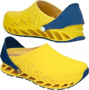 Mobilex Buty Evoflex marki Scholl ŻÓŁTY 38 - Klapki i japonki męskie - miniaturka - grafika 1