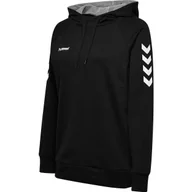 Piłka ręczna - Bluza sportowa z kapturem damska Hummel Go Cotton Hoodie Woman - miniaturka - grafika 1