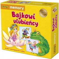 Adamigo Memory Bajkowi Ulubieńcy 5758 - Gry planszowe - miniaturka - grafika 1