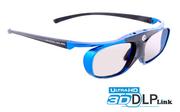 Hi-SHOCK DLP Pro Blue Heaven okulary DLP Link 3D