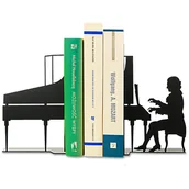 Podpórki do książek - Podpórki Wolfgang Amadeus Mozart - miniaturka - grafika 1