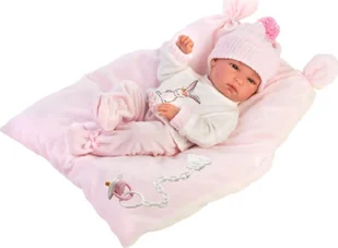 Llorens Llorens 17412 Lalka bobas Mimi 42 cm z gondolką - Lalki dla dziewczynek - miniaturka - grafika 1