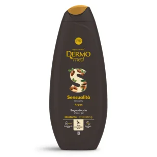 Dermomed Sensualita Argan 750ml żel pod prysznic, z olejkiem arganowym, nawilżający i odżywiający - Kosmetyki do kąpieli - miniaturka - grafika 1