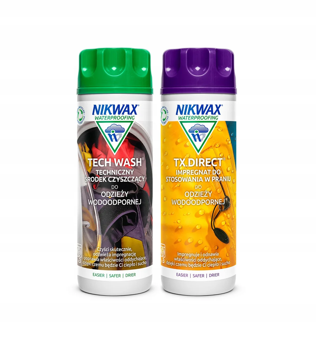 ZESTAW NIKWAX TECH WASH + IMPREGNAT TX.DIRECT WASH-IN ODZIEŻ TECHNICZNA