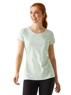 Koszulki i topy damskie - Regatta Koszulka "Carlie" w kolorze miętowym - miniaturka - grafika 1