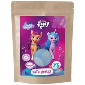 Kosmetyki do kąpieli - My Little Pony, musujące kule do kąpieli, 5 szt. - miniaturka - grafika 1