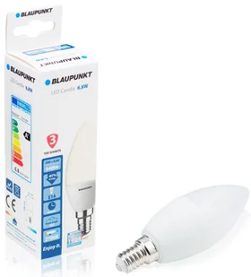 Zestaw żarówek Blaupunkt E14-7W-WW-10 LED 6,8 10 szt metal białe - Żarówki LED - miniaturka - grafika 1