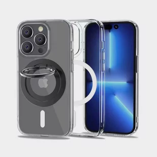 Magnetyczny Uchwyt / Ring MagSafe na Telefon MagSafe Tech-Protect szary - Pozostałe akcesoria do telefonów - miniaturka - grafika 3