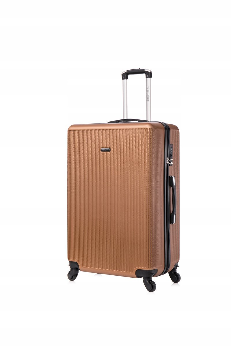 Vip Collection Walizka SPARTA GOLD 102 l 76 cm (28'') twarda duża ABS